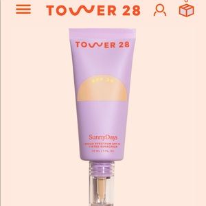 UNOPENED exp 11/2023 Tower 28 Melrose SunnyDays tinted SPF